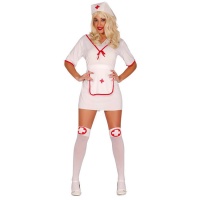 Costume da infermiera con cuffia per donna