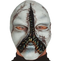 Maschera da mostro con cicatrice dentata