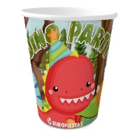 Bicchieri da collezione Dino Party - 8 pezzi