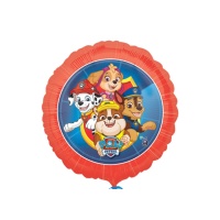 Palloncino rotondo Happy Paw Patrol da 43 cm - Anagram