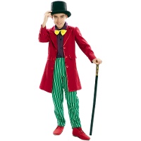 Costume da cioccolataio Wonka per bambino