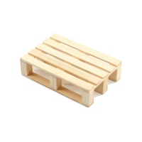 Sottobicchiere pallet di legno 8 x 12 cm - 1 unità