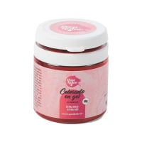 Gel colorante concentrato Extra Red 50 gr - Pastkolor