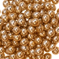 Mini perle croccanti di cioccolato dorato 350 gr - Dekora