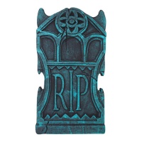 Lapide RIP blu antico 43 x 22 cm