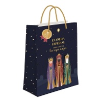 Sacchetto regalo di 14 x 11,5 x 6,7 cm dei Re Magi consegna speciale - 1 unità