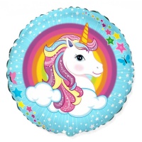 Palloncino unicorno magico 45 cm - Conver Party