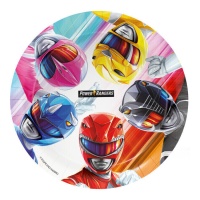 Piatti Power Rangers 23 cm - 8 pezzi