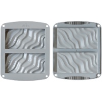 Stampo in silicone per tavolette di cioccolato Dune 17,20 x 20,70 x 2 cm - Decora