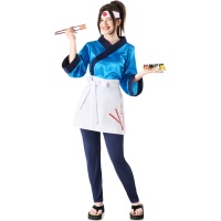 Costume da chef di sushi per donna