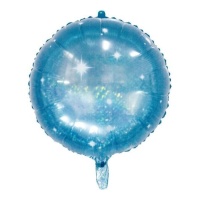 Palloncino Galactic Aqua 61 cm rotondo - Conver Party