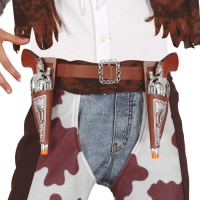 Astuccio per bambini con pistola da cowboy