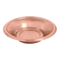 Ciotole di plastica rotonde da 18 cm - 6 pezzi