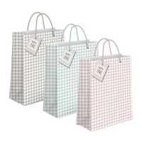 Borsa regalo Vichy 14 x 11,5 x 6,7 cm - 1 pz.