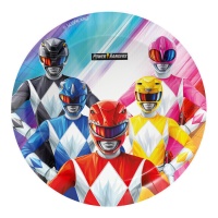 Piatti Power Rangers da 18 cm - 8 pezzi