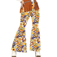 Pantaloni hippie anni '70 per donna