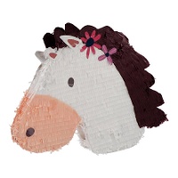 Pinata 3D a cavallo di 50 x 50 cm - 1 unità