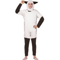 Costume da pecora coccolosa per adulti