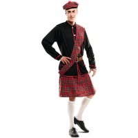 Costume scozzese con fascia per uomo