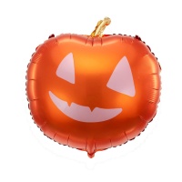 Palloncino zucca sorridente da 52 x 52 cm - Partydeco