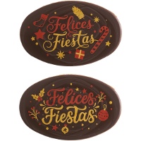 Figure in cioccolato fondente 