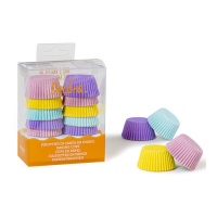 Pirottini mini cupcake in colori pastello - Decora - 200 unità