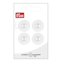 Bottoni bianchi da 2 cm con due fori - Prym - 4 pz.