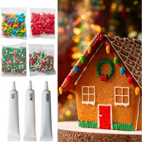Set di decorazione per la casa di pan di zenzero