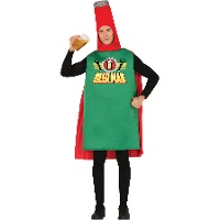 Costume da bottiglia di birra per adulti