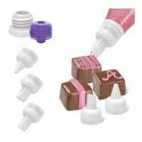 Kit beccucci per decorazioni con cioccolato - Wilton - 5 unità