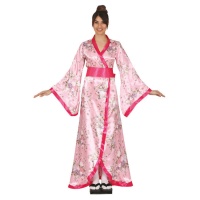 Costume geisha floreale da donna