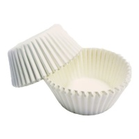 Mini capsule per cupcake bianche - PME - 100 pz.