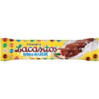 Barretta di cioccolato con lacasiti e latte da 21 gr