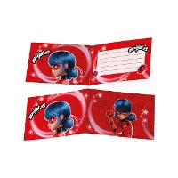 Inviti di Ladybug - 6 unità