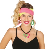 Set di accessori Neon anni '80 - 5 pezzi