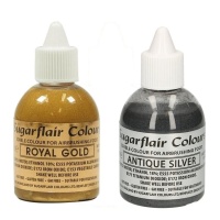 Colorante metallizzato per aerografo da 60 ml - Sugarflair