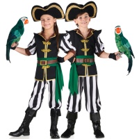 Costume da pappagallo pirata per bambini