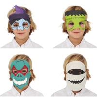 Maschere da mostro di Halloween per bambini - 1 unità