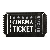 Tovaglioli a tema cinema 20 x 16,5 cm - 20 pezzi
