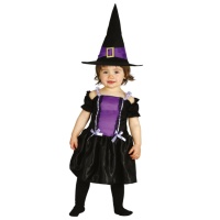 Costume da strega lilla per bambini