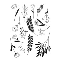 Timbri acrilici per fiori e foglie - Artemio