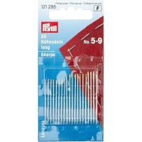 Aghi lunghi per cucire a mano nº 5 - 9 - Prym - 20 pz.