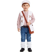 Costume da pastore con bisaccia per bambino