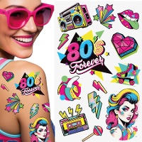 Tatuaggi temporanei anni '80
