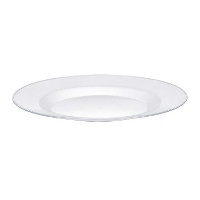 Piatto trasparente rotondo da 27,5 cm - 1 unità