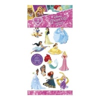 Tatuaggi temporanei assortiti Disney Princess - 12 pz.