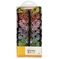 Set di farfalle 8 x 4,5 cm - 6 unità