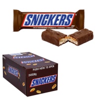 Snickers di cioccolato al latte con arachidi - 24 unità