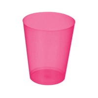 Bicchieri fucsia neon da 480 ml - 4 unità