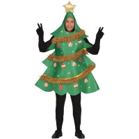 Costume da albero di Natale per adulti